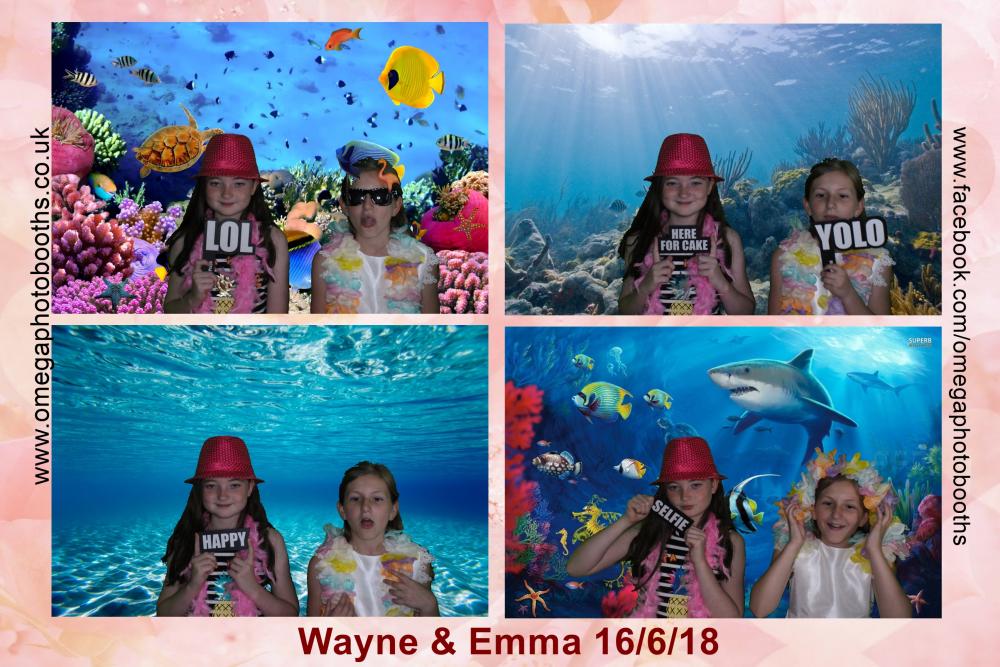 Emma & Wayne's Wedding | View more photos from the event at gallery.omegaphotobooths.co.uk/u/Omega-Photobooths/Emma-Waynes-Wedding